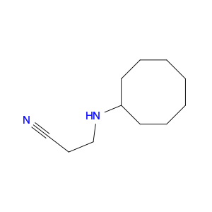 Propanenitrile, 3-(cyclooctylamino)-