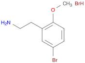 Benzeneethanamine, 5-bromo-2-methoxy-, hydrobromide (1:1)