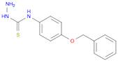 Hydrazinecarbothioamide, N-[4-(phenylmethoxy)phenyl]-