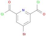 2,6-Pyridinedicarbonyl dichloride, 4-bromo-