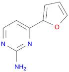 2-PYRIMIDINAMINE, 4-(2-FURANYL)-