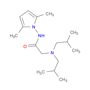 Acetamide, 2-[bis(2-methylpropyl)amino]-N-(2,5-dimethyl-1H-pyrrol-1-yl)-