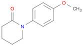 2-Piperidinone, 1-(4-methoxyphenyl)-