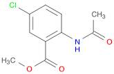 Benzoic acid, 2-(acetylamino)-5-chloro-, methyl ester