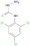 Hydrazinecarbothioamide, N-(2,4,6-trichlorophenyl)-