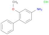 [1,1'-Biphenyl]-4-amine, 2-methoxy-, hydrochloride (1:1)