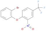 Benzene, 1-(2-bromophenoxy)-2-nitro-4-(trifluoromethyl)-