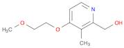 2-Pyridinemethanol, 4-(2-methoxyethoxy)-3-methyl-