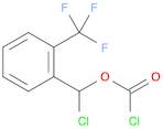 Carbonochloridic acid, chloro[2-(trifluoromethyl)phenyl]methyl ester