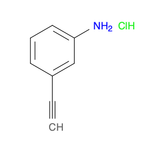 Benzenamine, 3-ethynyl-, hydrochloride (1:1)