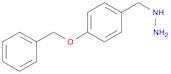 Hydrazine, [[4-(phenylmethoxy)phenyl]methyl]-