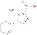 1H-1,2,3-Triazole-4-carboxylic acid, 5-methyl-1-phenyl-