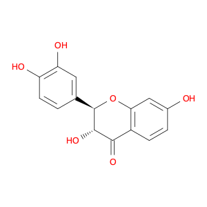 4H-1-Benzopyran-4-one, 2-(3,4-dihydroxyphenyl)-2,3-dihydro-3,7-dihydroxy-, (2R,3R)-