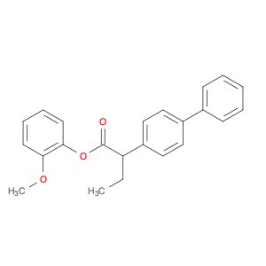 [1,1'-Biphenyl]-4-acetic acid, α-ethyl-, 2-methoxyphenyl ester