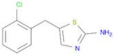 2-Thiazolamine, 5-[(2-chlorophenyl)methyl]-