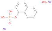 1-Naphthalenol, dihydrogen phosphate, disodium salt, hydrate (9CI)