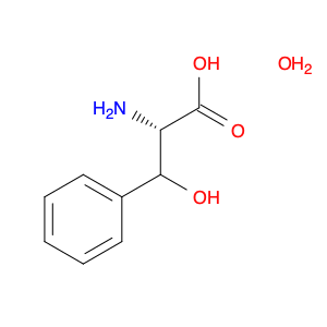 Phenylalanine, β-hydroxy-, hydrate (9CI)