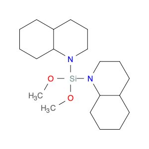 Quinoline, 1,1'-(dimethoxysilylene)bis[decahydro-