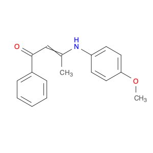 2-Buten-1-one, 3-[(4-methoxyphenyl)amino]-1-phenyl-