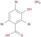 Benzoic acid, 2,4,6-tribromo-3-hydroxy-, hydrate (1:1)