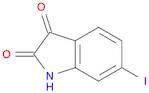 1H-Indole-2,3-dione, 6-iodo-