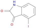 1H-Indole-2,3-dione, 4-iodo-