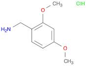 Benzenemethanamine, 2,4-dimethoxy-, hydrochloride (1:1)