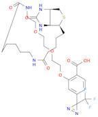 Benzoic acid, 2-[[21-[(3aS,4S,6aR)-hexahydro-2-oxo-1H-thieno[3,4-d]imidazol-4-yl]-10,17-dioxo-3,6-…