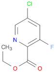 2-Pyridinecarboxylic acid, 5-chloro-3-fluoro-, ethyl ester