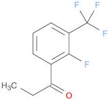 1-Propanone, 1-[2-fluoro-3-(trifluoromethyl)phenyl]-