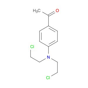 1-(4-(Bis(2-chloroethyl)amino)phenyl)ethanone