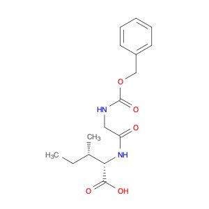 (2S,3S)-2-(2-{[(benzyloxy)carbonyl]amino}acetamido)-3-methylpentanoic acid