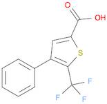 2-Thiophenecarboxylic acid, 4-phenyl-5-(trifluoromethyl)-