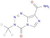 Imidazo[5,1-d]-1,2,3,5-tetrazine-8-carboxamide, 3,4-dihydro-3-(methyl-d3)-4-oxo- (9CI)