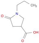 3-Pyrrolidinecarboxylic acid, 5-oxo-1-propyl-