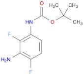 Carbamic acid, (3-amino-2,4-difluorophenyl)-, 1,1-dimethylethyl ester (9CI)