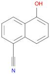 1-Naphthalenecarbonitrile, 5-hydroxy-