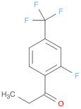 1-Propanone, 1-[2-fluoro-4-(trifluoromethyl)phenyl]-