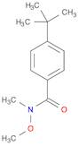 Benzamide, 4-(1,1-dimethylethyl)-N-methoxy-N-methyl-