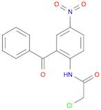 Acetamide, N-(2-benzoyl-4-nitrophenyl)-2-chloro-