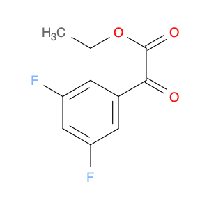 Benzeneacetic acid, 3,5-difluoro-α-oxo-, ethyl ester