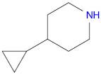 Piperidine, 4-cyclopropyl-