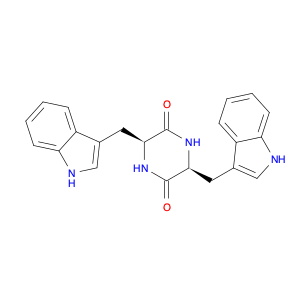 2,5-Piperazinedione, 3,6-bis(1H-indol-3-ylmethyl)-, (3S,6S)-