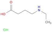 Butanoic acid, 4-(ethylamino)-, hydrochloride (1:1)