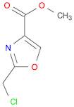 4-Oxazolecarboxylic acid, 2-(chloromethyl)-, methyl ester