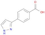 Benzoic acid, 4-(1H-pyrazol-3-yl)-