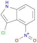 1H-Indole, 3-chloro-4-nitro-