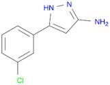 1H-Pyrazol-3-amine, 5-(3-chlorophenyl)-