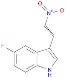 1H-Indole, 5-fluoro-3-(2-nitroethenyl)-