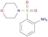 Benzenamine, 2-(4-morpholinylsulfonyl)-